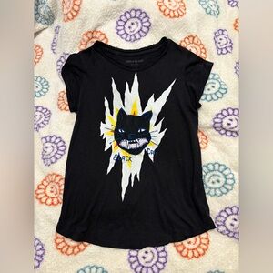 Zadig and Voltaire Black Cat Top